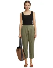 [Oxford] Bree Tencel Pants in Olive