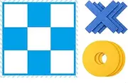 Outdoor Yard Giant Game | Strategic Large Indoor Outdoor Games - Easy to Store Portable No Assembly Birthday Party Favors for Kids and Adults