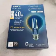 = Cree Lighting 40W Replacement 4W LED Tunable White G25 Smart Bulb NEW
