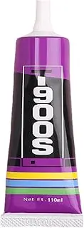 Cell Phone Glue Adhesive | Strong Adhesive Phone Repair Glue Waterproof - Multi-Purpose Sealant Glue for Jewelry Repair, T900S Black Glue with Precision Tip for Phone Car Screen