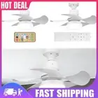 Ceiling Fan with Light 5 Blades Modern Ceiling Fan with LED Light Remote Control