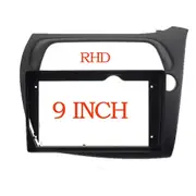 9 Inch Android Car Radio Fascias For HONDA Civic Hatchback 2006-2012 Stereo Player Frame 2DIN Head Unit Dash Panel Installation Only Frame RHD