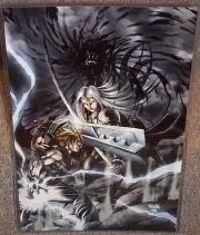 Final Fantasy 7 Glossy Print 11 x 17 In Hard Plastic Sleeve