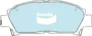Bendix General CT Front Brake Pad Set for Toyota Celica ST202 2.0L 3S-GE Petrol