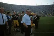 Football Super Bowl I Green Bay Packers Coach Vince Lombardi 1967 OLD PHOTO 4