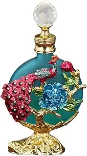 kokiya Empty Refillable Perfume Bottle Reusable Container Luxury 30ml Glass Perfume Bottle, Blue