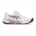 ASICS GEL-CHALLENGER 14 女 網球鞋 避震 穩定 亞瑟士 白 酒紅 [1042A231-102]