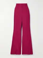 [Elie Saab] Elie Saab - Cady Flared Pants - Plum - FR 36 FR 36 Purple