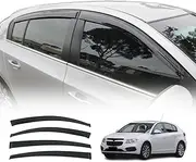 OAD4X4 Weathershields Compatible with Holden Cruze Hatch 2011-2016, Weather Shields Window Visors Wind Deflectors Sun Rain Guard 4PCS Set