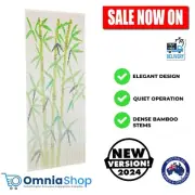 Bamboo Curtain Decorative Stems Printed Privacy Patio Fly Screen Insect Door