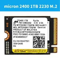 在飛比找蝦皮商城優惠-micron 2400 1T 1TB 2230 M.2 PC