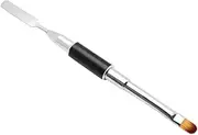 Double Side Nail Polish Painting Pen Spatula Tool Liner Drawing UV Gel Brush