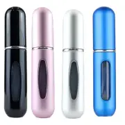 4 x Refillable Perfume Atomiser 5ml Spray Pump Portable Bottles Travel