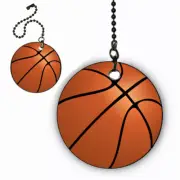 Set 2-Basketball Kids Room Ceiling Fan Lighting Pull Chain 4"+ Extension Chain