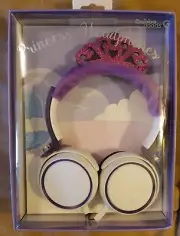 KIDS' HEADPHONES, PURPLE PRINCESS HEADPHONES, GABBA GOODS