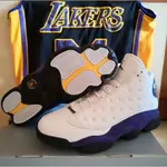 AIR JORDAN 13 RETRO LAKERS 紫金湖人 RIVALS 414571-105 運動休閒鞋 男女鞋