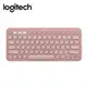 logitech K380s跨平台藍牙鍵盤/ 玫瑰粉