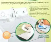 Magnetic Portable Ironing Mat+Perfect ironing board alternative