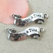 Free Ship 24 Pcs Tibetan Silver Once Upon A Time Connectors 45X12MM L-5222