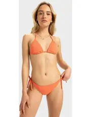 [Roxy] Lagos Moderate Bikini Bottom in Emberglow