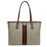 在飛比找Yahoo奇摩購物中心優惠-【GUCCI 古馳】 GUCCI OPHIDIA 大托特包