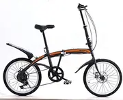 20-inch child bicycle enjoy style - folding bicycle-6 shift mountain bike - light aluminum frame