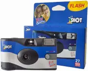 One Shot Disposable Camera with Flash
