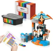 10 in 1 STEM Robotics Kits Educational Toy Science Kits with Storage Box App RC