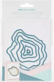 We R Memory Keepers Revolution Dies-Layered Geode 60000163