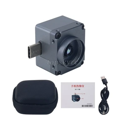 JS HD 256x192 Thermal Camera Thermal Imager 3.5mm Lens w/ Type-C Interfaces tp1
