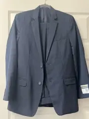 Van Heusen Boys Navy suit Size 20 NWT waist 30"