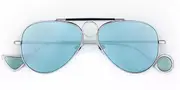 Eyepetizer Raoul C.1-OP-2F Men's Sunglasses Silver Size 50