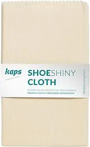 Shoe Polish Cloth | Made of 100% Natural Cotton, Helps Buff Your Shoes, Won’t Scratch And Leaves A Mirror-Like Finish by Kaps (1 PC)