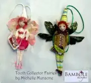 Cloth Art Doll Pattern "Tooth Collector Fairies" By Michelle Munzone