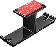 Headphone Stand Hanger Under Desk,360 Degree Rotating PC Gaming Headset Holder Aluminum Clamp Hook, Universal (Black)