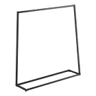 Commercial Clothing Garment Rack Retail Shop Black