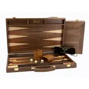 Dal Rossi - Walnuit Backgammon Set with Handle