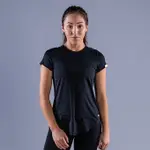 ｜享趣戶外｜《CLN ATHLETIC》LUCY WS T-SHIRT 長版短袖排汗衣(女)黑