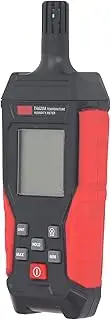 Digital Thermometer Hygrometer Monitor, Handheld, Ambient, Dew Point, High Precision, Wet Bulb, Celsius/Fahrenheit Display