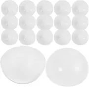 Generic 25pcs Openable Raffle Balls Plastic Hollow Balls Gumballs Machine Refills Toy Vending Machine Round Capsules for Boys and Girls Games