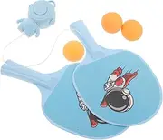 GANAZONO Hanging Table Tennis Trainer Set for Portable Game with Rackets Balls Vision Improvement Equipment for Coordination Motor Skills Development