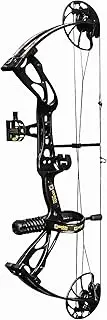 Sanlida Archery Dragon X8 RTH Compound Bow Package for Adults and Teens,18”-31” Draw Length,0-70 Lbs Draw Weight,up to IBO 310 fps,No Bow Press Needed,Limbs Made in USA,Limited Life-time Warranty