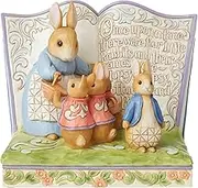 Enesco Beatrix Potter by Jim Shore The Tale of Peter Rabbit Storybook Figurine, 5.25 Inch, Multicolor