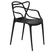 [James Lane] Manly Dining Chair Black