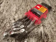 Mac Tools 8pc Precision Torque 6pt. SAE Flex Ratcheting Wrench Set- SEALED