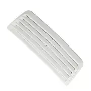 Universal Car Hood Air Flow Intake Grill Scoop Vent Bonnet Cover White New