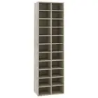 NNEVL Shoe Cabinet Sonoma Oak 54x34x183 cm Chipboard