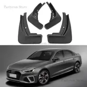 For Audi A6L 2016-2017 FRONT & REAR Splash Guards Mud Guards Mud Flaps Mudguard