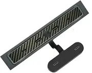 ZahoTse for Tesla Docking Station model3/Y Central HUB Extender USB Charging Adapter Accessories PD 27W Multi-Port Hub 4-Port Extension (Dual C+Dual A) with LED(Meiwei -Grey）