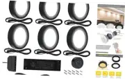 Under Cabinet Lighting 12V 2W(12W Total, 60W Equivalent) with Wireless Dimmer